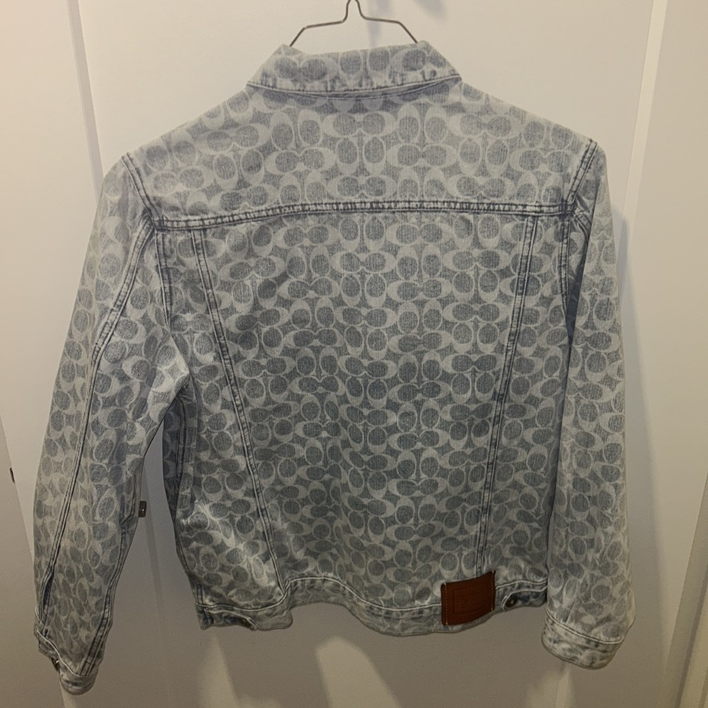 Coach Denim Jacket - Picture 3 of 4